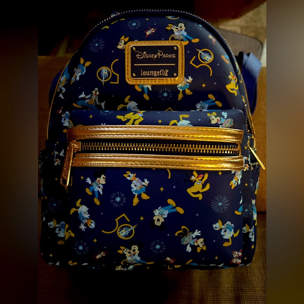 Disney’s Loungefly 50th Anniversary Special Edition mini backpack